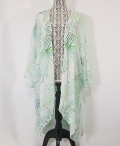 Chiffon kimono beach cover